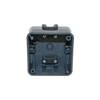 C-line einfach Aufbaurahme schwarz