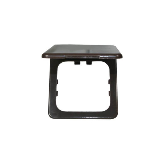 Abdeckrahmen mit Deckel Braun Opal