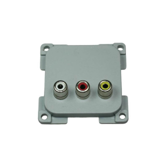 Steckdose Audio-/video Grau C-line