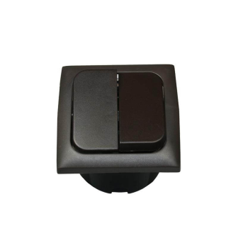 DoppelWippensch.+Rahme+Isodose Braun Opal