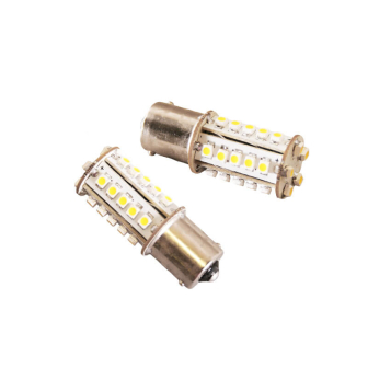 Kugelform BA15S, 30 SMD3528  lose LED