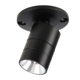 Tollo mini Aufbauspot schwarz