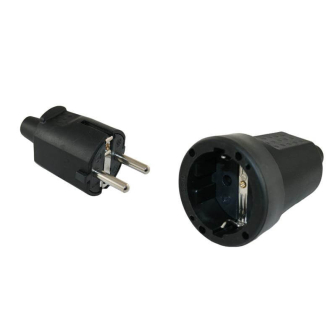 Schukostecker PVC seiten/pen-erde