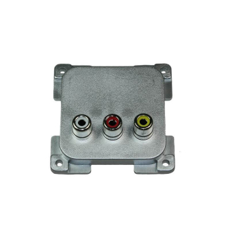 Steckdose Audio-/video Silber C-line