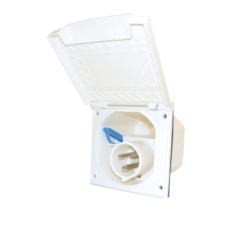 CEE eingangsdose weiss ND