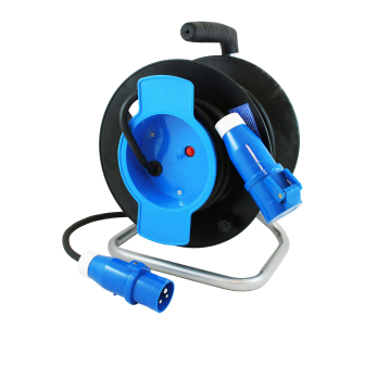 Kabeltr.20m Npr.3x1.5 CEEst.+kuppl                          