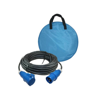 Verl.k.25m.Npr.3x1.5 CEEst+kuppl. in Tasche