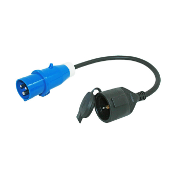 Adapter 3x2.5mm² 50cm CEE/Schuko Kupplung