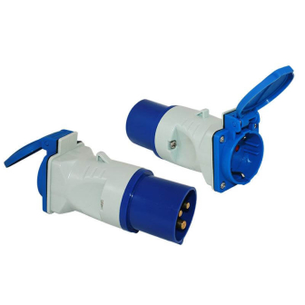 Adapter Schuko kontra - CEE stecker