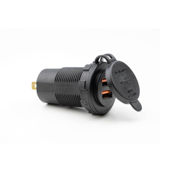 Power Line USB 2.4A + USB QC 3.0 Ladegerät