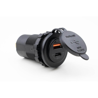 Power Line USB QC3.0 + USB-C QC 4.0 Ladegerät