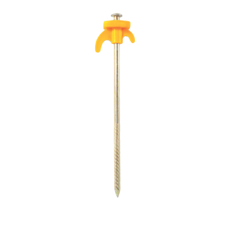 Hard ground peg - Hi Viz (50pcs)