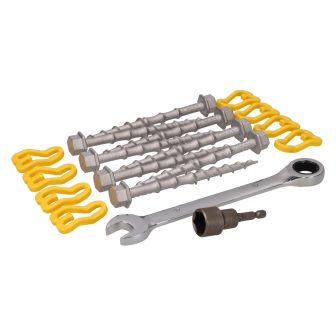 HABA Alu-Camp Schraubheringe - Set 15cm