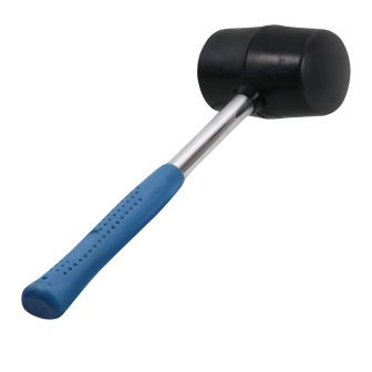 Heavy duty rubber mallet