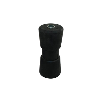 Gummi V-Kielrolle 190x82mm