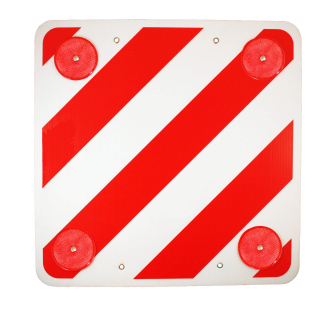 Warnschild 50x50cm PVC