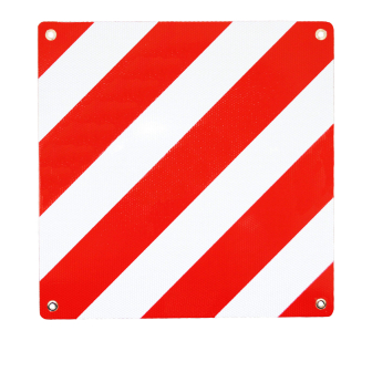 Warnschild 50x50cm Aluminium