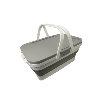 Central Park Faltbarer Picknickkorb mit integriertem Tisch