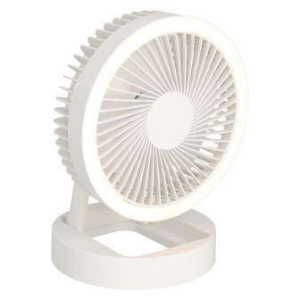 Tramontana ventilator met accu en licht