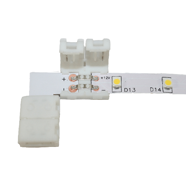 Cingoli Verbindungsstück rechtwinklig (90°) für LED-Streifen 8mm - ohne Verkaufsverpackung