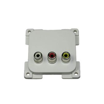 Steckdose Audio-/video Weiss C-line