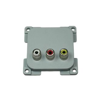 Steckdose Audio-/video Grau C-line