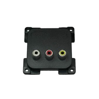 Steckdose Audio-/video Schwarz C-line