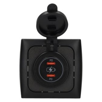 C-Line Power Line 2x USB-C PD 36W Ladegerät