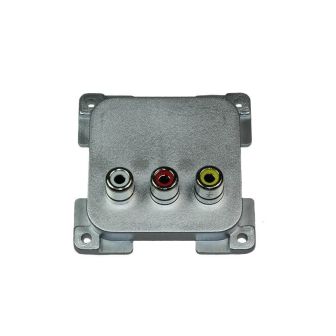 Steckdose Audio-/video Silber C-line