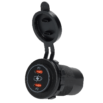 Power Line 2x USB-C PD 36W Ladegerät