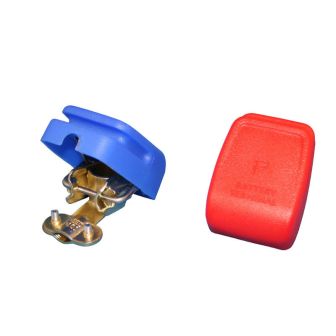 Batterieklemme Blau negativ
