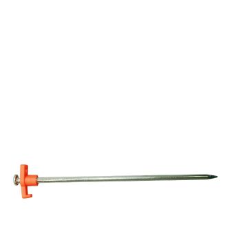 Rock peg with plastic hook 25cm - Hi Viz (100pcs)