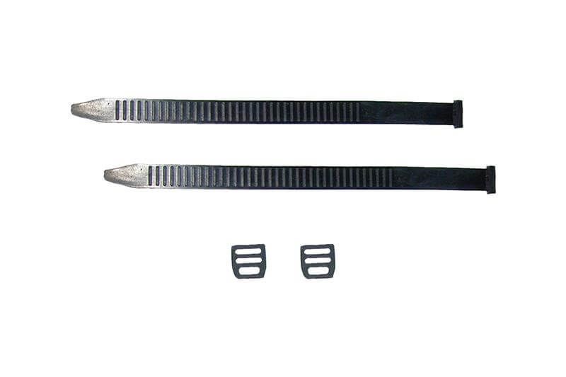 Ersatzgummi für wohnwagenspiegel - 2x Spannband 34cm + 2x Schnalle