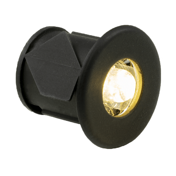 Campio Navigationsleuchte weiß LED - ECE R10 - schwarz - Satz 2 Stück