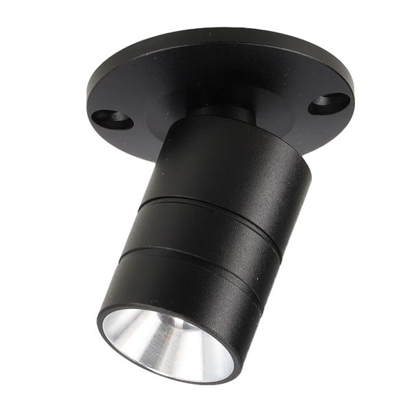 Tollo mini Aufbauspot schwarz