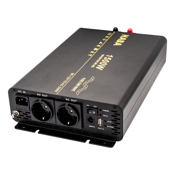 Pure Sine Wave reiner Sinus-Weichselrichter - 1500W mit AC-Priorität