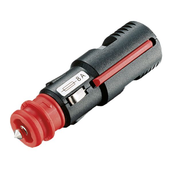 12V Universalstecker mit Sicherung