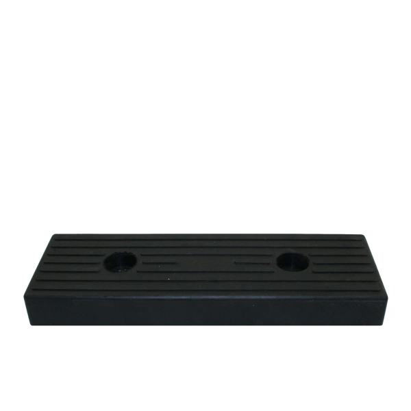Gummi Bootsauflage 300x100mm schwarz