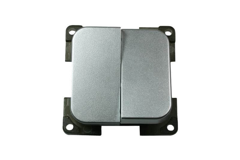 C-Line Serienschalter silber - verpackt