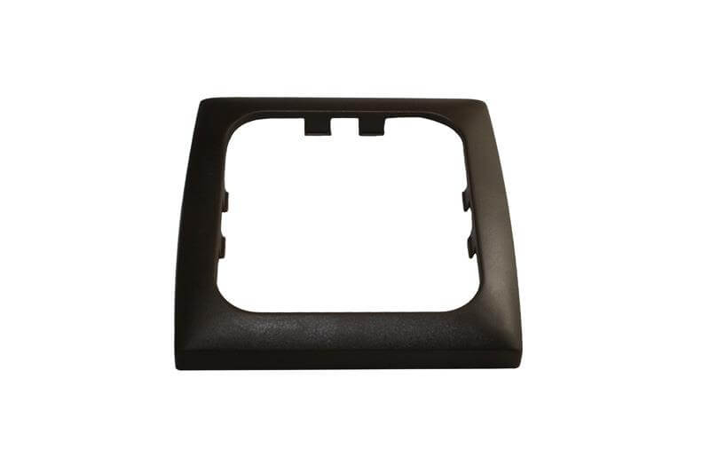 Opal Rahmen 1-fach für Steckdosen und Schalter braun