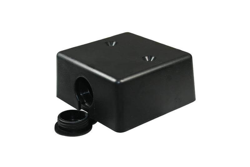 12 VOLT SOCKET UNI, Aufbau mit Deckel