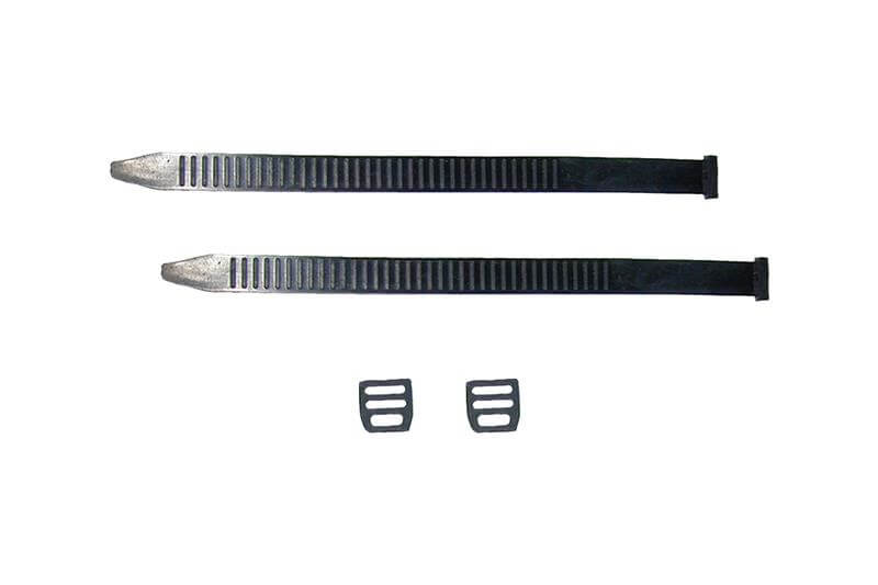 Ersatzgummi für wohnwagenspiegel - 2x Spannband 34cm + 2x Schnalle