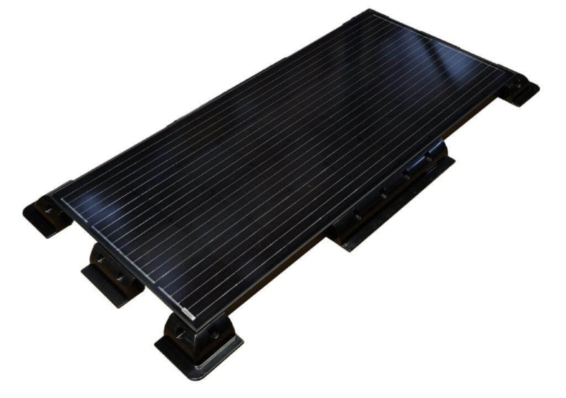 Komplettset  Solarmodul 100W - mit Montagematerial und LCD Display